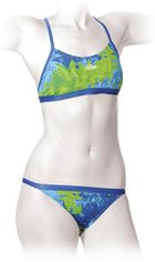Finis Aquatuff Female 2 Piece Crossback Rip Tide Swim Wear