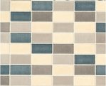 Review   / 17 3/4'' x 6' Soft Brown Tile Vinyl Film