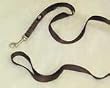 Nylon Lead W/ Swivel Snap, 5/8" x 4' Brown