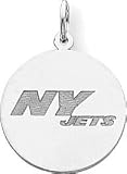 Sterling Silver NFL New York Jets Charm