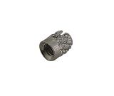 2-56 Int. Thd., .156 Lg., Headless, E-Z Lok Press Inserts for Plastics, Stainless Steel (1 Each)