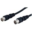 Wentronic Koaxkabel Koaxkabel BNC / Stecker - BNC / B 2 fachschirm 10.0 m schwarz