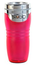 Brugo 16-Ounce Travel Mug, Pink
