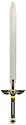 Nerf N-Force Marauder Long Sword - Black