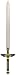 Nerf N-Force Marauder Long Sword - Black