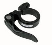 SEAT POST CLAMP PYR 28.6 ALY QR BK CNC