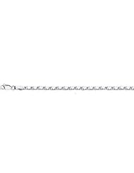 14k White Gold Childrens Heart Bracelet