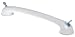 Health Circle Quick-Rail Suction Cup Bath Rail, White, 24 Long