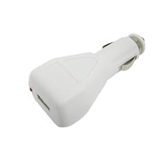 1000mA 1A USB Power Strom Adapter 12V bis 24 Volt Weiss DC auf 5V DC Ladegerät aus Zigarettenanzünder PKW LKW Wohnmobil Auto Mac MP3 ipod Player