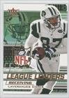 Laveranues Coles New York Jets (Football Card) 2002 Fleer Ultra League Leaders #26