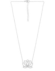 Boma Sterling Silver Lotus Necklace, 16 inches