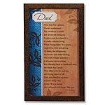 Dad Print in Frame