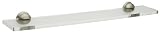 Baldwin Hardware 3548.150.G Laguna Glass Bathroom Shelf