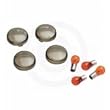 Smoked Turn Signal Lens Kit - Bullet Lens