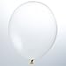 36 Inch Giant Latex Balloon Crystal Clear (Premium Helium Quality) Pkg/5