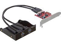 DELOCK Multipanel 3,5 2xUSB 3.0 schwarz Preisvergleich