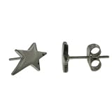 316L Stainless Surgical Steel Earrings with shiny polish. Width: 8mm