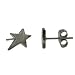 316L Stainless Surgical Steel Earrings with shiny polish. Width: 8mm