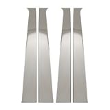 BULLY PILOT SDP-302 STAINLESS STEEL CHROME DOOR PILLAR TRIM (DODGE RAM 1500 2500/3500)