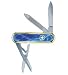 NEW+WENGER BLUE MARBLE MACAO SWISS ARMY KNIFE