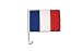 Produkt-Bild: Autofahne Autoflagge Frankreich - 30 x 40 cm