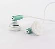 CLEARANCE - Green Sound-Squared JAS-100 earphones earbuds for ipod or MP3 MP4