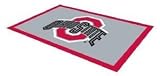 4ftx6ft Jute Boucle Rug Ohio State Buckeyes