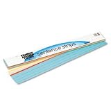 Rainbow Kraft Sentence Strips, 24x3, assorted colors, 100/pack