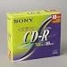 SONY CORPORATION / SON10CDQ80L3Z / CD-R Discs, 700MB/80min, 48x, w/Slim Jewel Cases, Silver, 10/pack / Sold as 1 PK