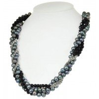 Honora Eclipse 4-Strand Pearl Necklace