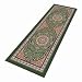 Notrax 170 Orientrax Emerald Nylon Fiber Entrance Matting (Specialty) with PVC Backing, 12' L x 4' W, For Upscale Entrances and Reception Areas