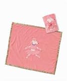 Fifi Pink Fleece Baby Blanket