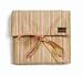 Della Q The Que Brown Stripe Circular Knitting Needle Case