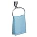 Better Living Products Griipa Suction Mount Towel Ring, Stainless Steel