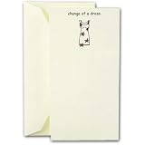 A Change of a dress Printable Moving Cards