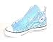 Bandana Fever : Custom Bandana Converse Hi-Top (Baby Blue/Baby Blue)