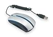 Dakota Designs 3CPW8 Optical Mouse, Corded, Silver