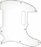 GUITAR TECH TC-Type Scratchplate White