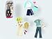 BARBIE - FASHION FEVER KEN FASHION CLOTHES - FASHION PACK - JEANS - SHIRT - SHOES - KNAPSACK - SUNGLASSES - NEW