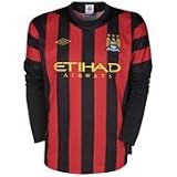 Manchester City Away Shirt 2011/12 – Long Sleeved – Kids – Boy XL 158cm Tall