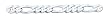 Sterling Silver 10.75mm Figaro Chain - 22 inch