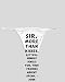 White Thong with Sir, more than kisses, letters, mingle souls; For, thus friends abse...