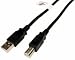 Cable, Usb 2.0, A To B, 1m (3ft), 24/28 Awg, Black