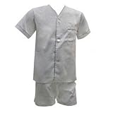 Botany Big Man Short Sleeve, Knee Length Solid Broadcloth Pajama 7b5-719