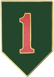 US Army 1st Infantry Division Lapel Pin or Hat Pin