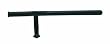 T Shape Nightstick 24" Black NylonFiber Lacquered Rubber hndl - Police Equipment - Batons