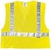 Luminator Class II Tear-Away Safety Vests, Medium, Fluorescent Lime