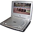 Haier PDVD7 7" Portable DVD Player with Rechargeable battery, Dual headphone jacks, car charger, and remote control