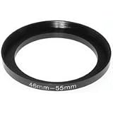 Adorama Step-Up Adapter Ring 46mm Lens to 55mm Filter Size