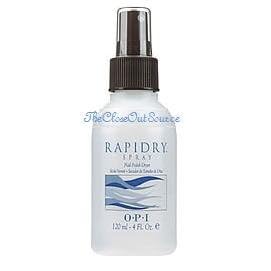 RapiDry Spray Nail Polish Dryer by OPI 120mL-4 Fl.Oz.